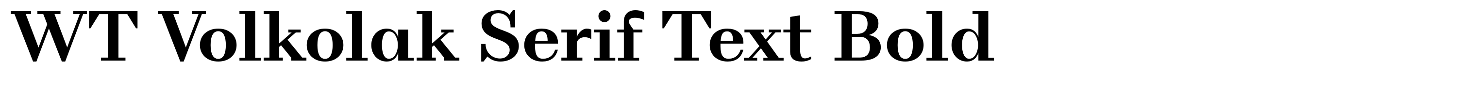 WT Volkolak Serif Text Bold